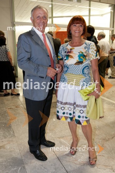 Tone Glavan, nekdanji pomočnik guvernerja za District, soproga Maruša, direktorica podjetja ManetFestival Ljubljana 2011, Orkester Filharmonica Della Scala