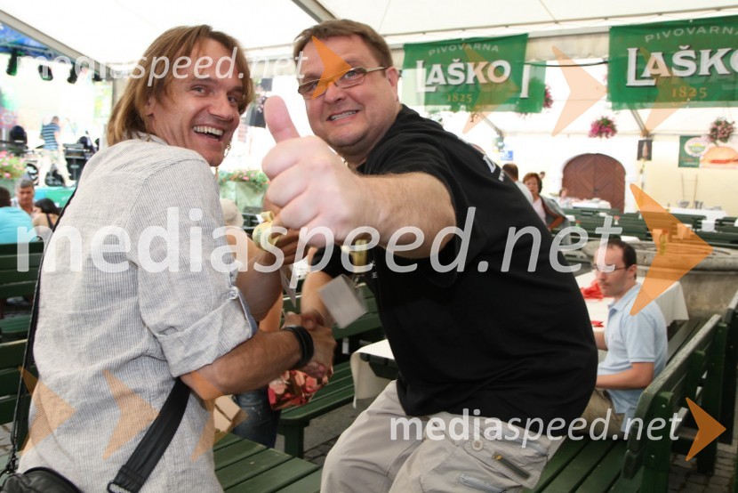 Robert Dragar, član skupine Victory in ...Pivo in cvetje 2011, VIP dogajanje