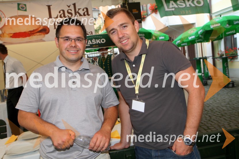 Jure Struc, direktor marketinga družbe Pivovarna Laško d.d. in ...Pivo in cvetje 2011, VIP dogajanje