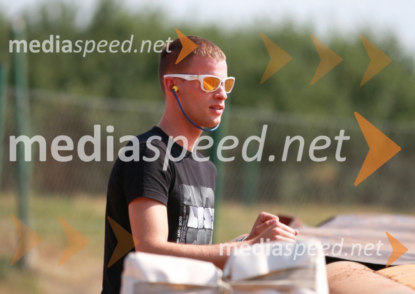 Matej Žagar (AMTK Ljubljana)Speedway, državno prvenstvo posameznikov Slovenije in Hrvaške, 3. dirka