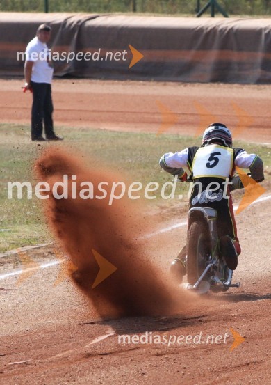 Aleš Kraljič (AMTK Ljubljana)Speedway, državno prvenstvo posameznikov Slovenije in Hrvaške, 3. dirka