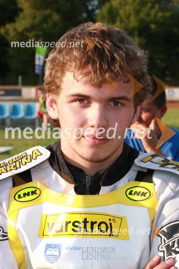 Dino Kovačič (SK Unia Goričan)Speedway, državno prvenstvo posameznikov Slovenije in Hrvaške, 3. dirka