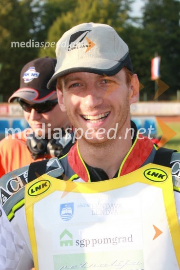 Aleš Kraljič (AMTK Ljubljana)Speedway, državno prvenstvo posameznikov Slovenije in Hrvaške, 3. dirka