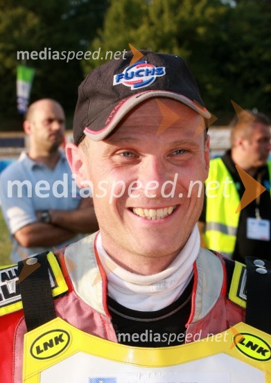 Denis Štojs (AMD Krško)Speedway, državno prvenstvo posameznikov Slovenije in Hrvaške, 3. dirka