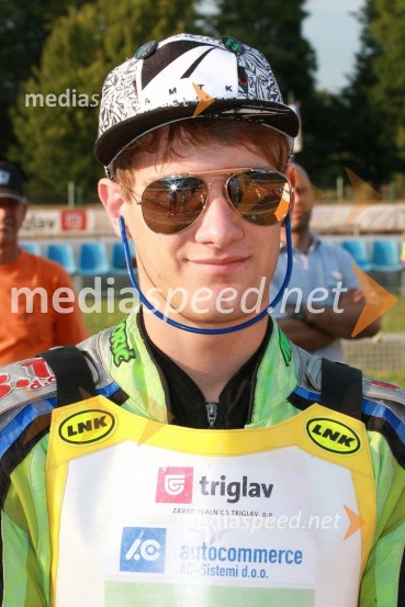 Beno Lipnik (AMTK Ljubljana)Speedway, državno prvenstvo posameznikov Slovenije in Hrvaške, 3. dirka