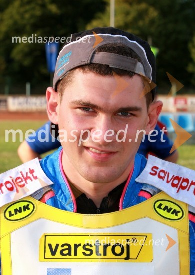 Matija Duh (AMD Krško)Speedway, državno prvenstvo posameznikov Slovenije in Hrvaške, 3. dirka