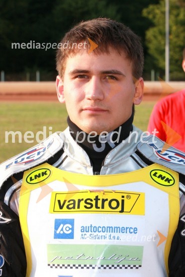 Samo Kukovica (AMD Krško)Speedway, državno prvenstvo posameznikov Slovenije in Hrvaške, 3. dirka