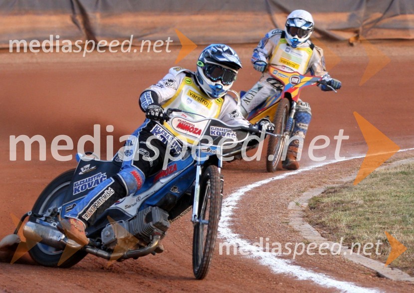 Dino Kovačič, Jernej PečnikSpeedway, državno prvenstvo posameznikov Slovenije in Hrvaške, 3. dirka