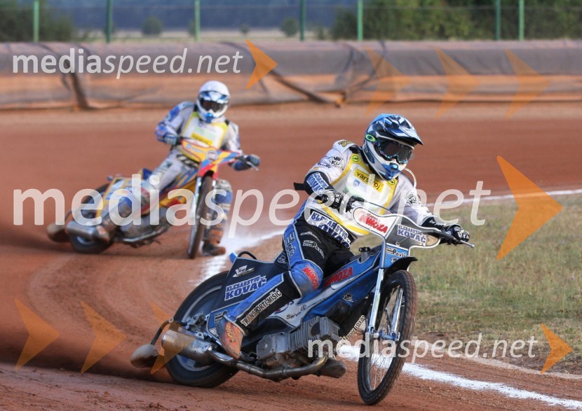 Dino Kovačič, Jernej PečnikSpeedway, državno prvenstvo posameznikov Slovenije in Hrvaške, 3. dirka