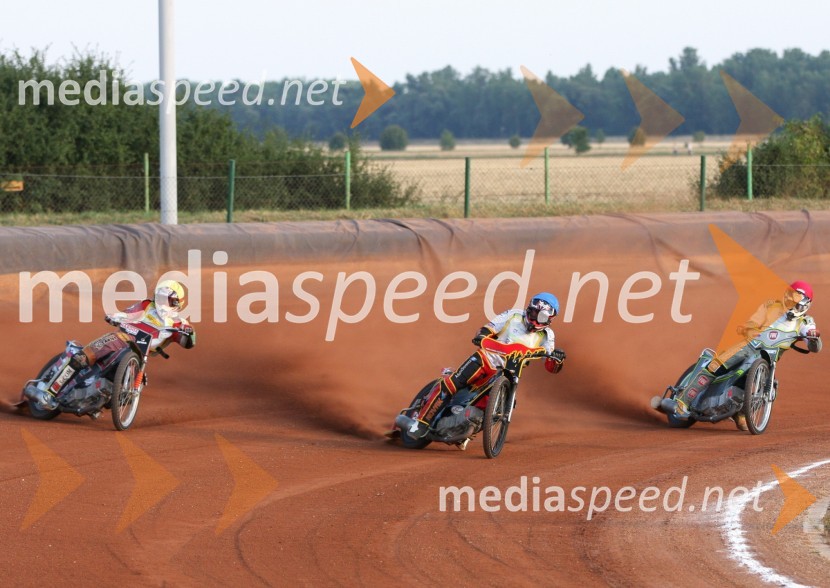 Denis Štojs, Aleksander Čonda, Aleš KraljičSpeedway, državno prvenstvo posameznikov Slovenije in Hrvaške, 3. dirka
