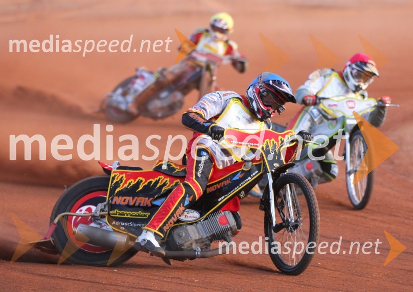 Aleksander Čonda, Aleš Kraljič, Denis ŠtojsSpeedway, državno prvenstvo posameznikov Slovenije in Hrvaške, 3. dirka