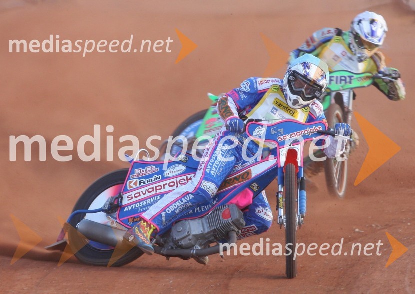 Matija Duh, Beno LipnikSpeedway, državno prvenstvo posameznikov Slovenije in Hrvaške, 3. dirka