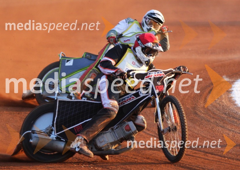 Nejc Malešič, Aleš KraljičSpeedway, državno prvenstvo posameznikov Slovenije in Hrvaške, 3. dirka