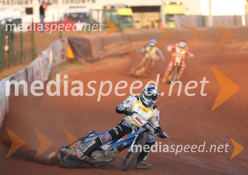 Dino Kovačič (SK Unia Goričan)Speedway, državno prvenstvo posameznikov Slovenije in Hrvaške, 3. dirka