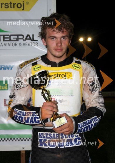 Dino Kovačič, 3.mestoSpeedway, državno prvenstvo posameznikov Slovenije in Hrvaške, 3. dirka