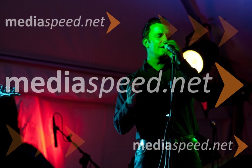 Rok Ferengja, pevec skupine Rok'n BandBlejska noč 2011