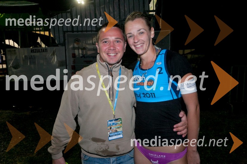 ... in Martina Jakob, zmagovalkaBeachMaster 2011