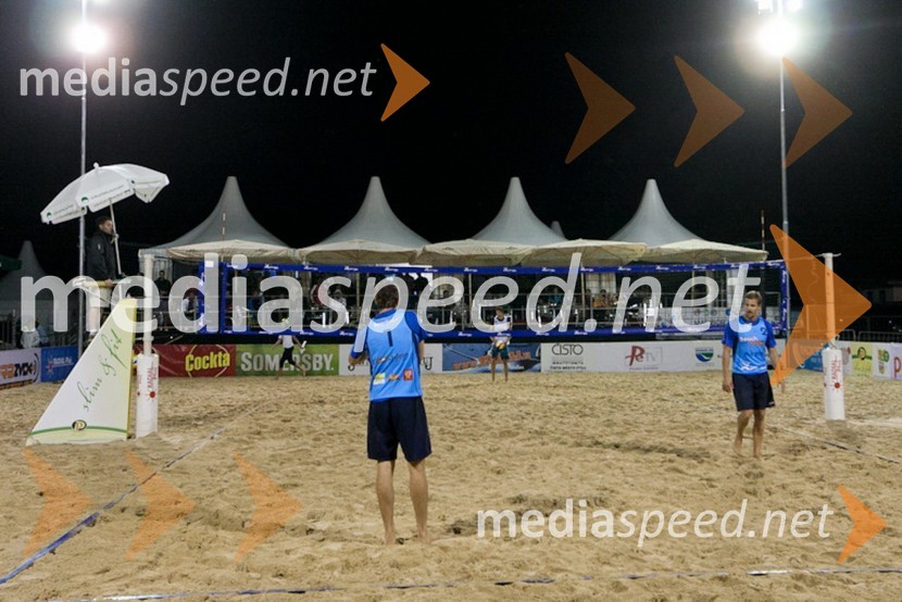 Danijel Koncilja in Jernej Potočnik, odbojkarja na mivkiBeachMaster 2011