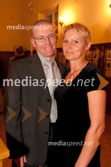 Vanja Mramor in soprog GašperFestival Ljubljana 2011: Koncert kitajskega filharmoničnega orkestra Hangdžov