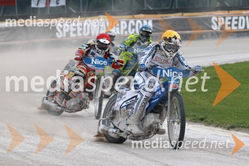 Magnus Zetterstrom (Švedska), Kenneth Bjerre (Danska), Matej Žagar (Slovenija)Speedway Grand Prix 2011, VN Italije - 6. dirka