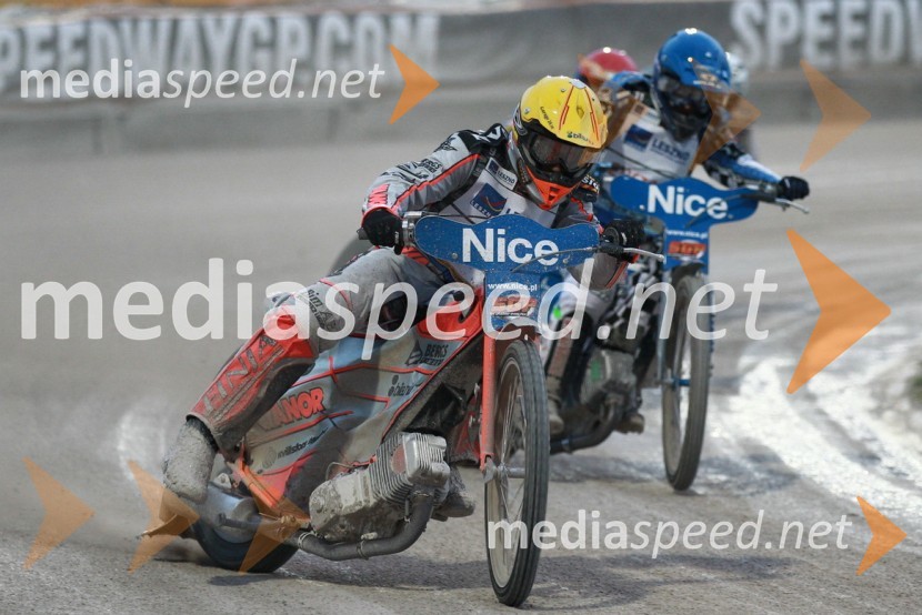 Andreas Jonsson (Švedska) in Fredrik Lindgren (Švedska)Speedway Grand Prix 2011, VN Italije - 6. dirka