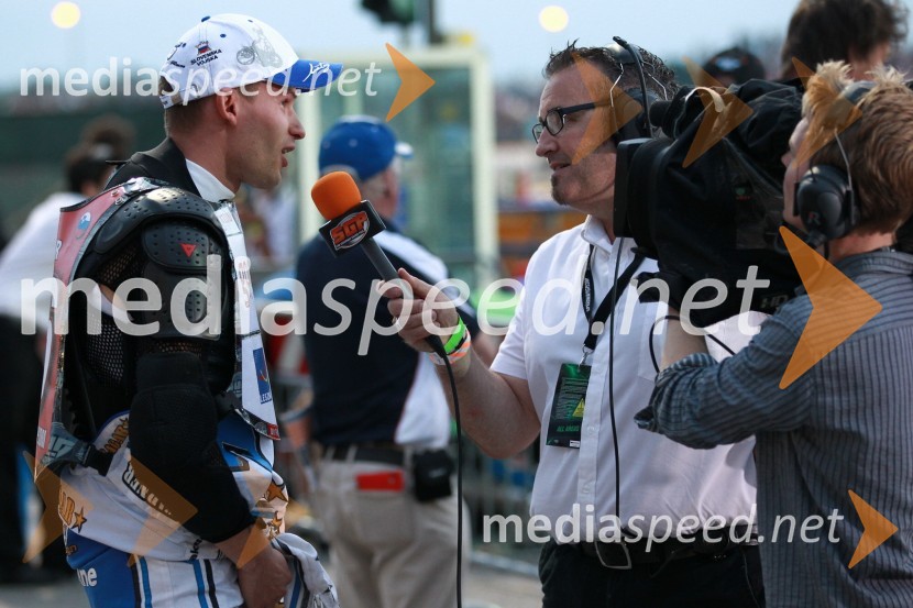 Matej Žagar (Slovenija) in ...Speedway Grand Prix 2011, VN Italije - 6. dirka