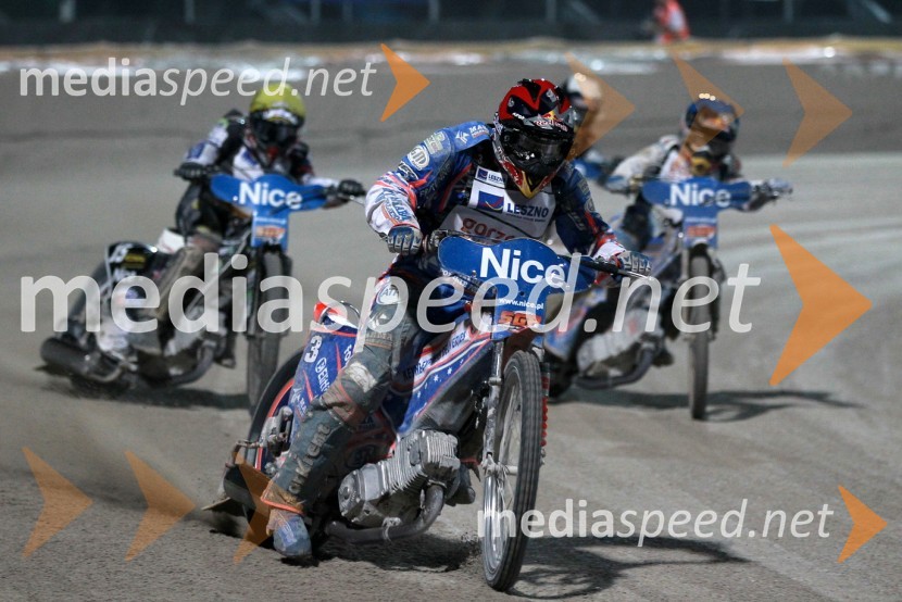 Janusz Kołodziej (Poljska),  Jason Crump (Avstralija) in Emil Sayfutdinov (Rusija)
Speedway Grand Prix 2011, VN Italije - 6. dirka