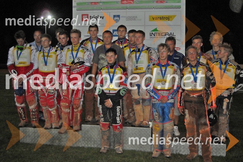 Švedska, Rusija in Danska, zmagovalne stopničke finala evropskega prvenstva ekip do 19 letSpeedway: Žagar brez SGP 2012, zadnji evropski mladinski prvaki do 19 let v Lendavi postali Rusi
