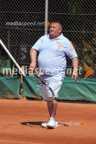 Jože Farič, oče reprezentantke Saše FaričVIP CUP 2011, 24. teniški turnir dvojic
