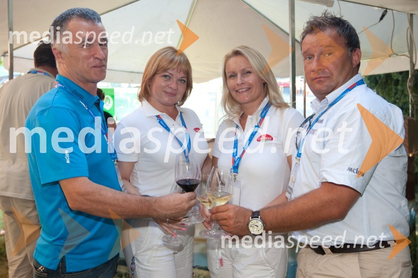 Dragan Spremo, Droga Kolinska, Nina Laznik, Pro start d.o.o., Nina Gregorič, Pro start d.o.o in Marko Kosi, Droga KolinskaVIP CUP 2011, 24. teniški turnir dvojic