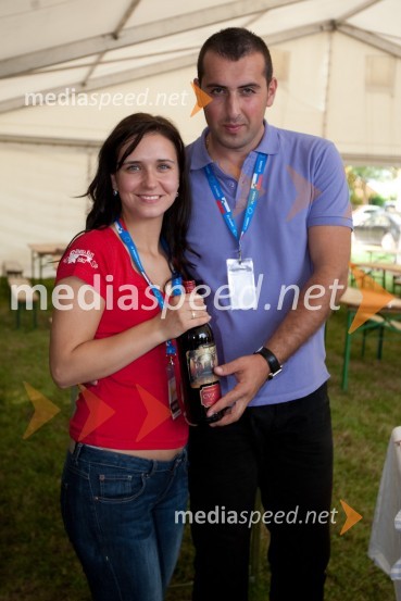 Dragana in Slobodan NovakovičVIP CUP 2011, 24. teniški turnir dvojic