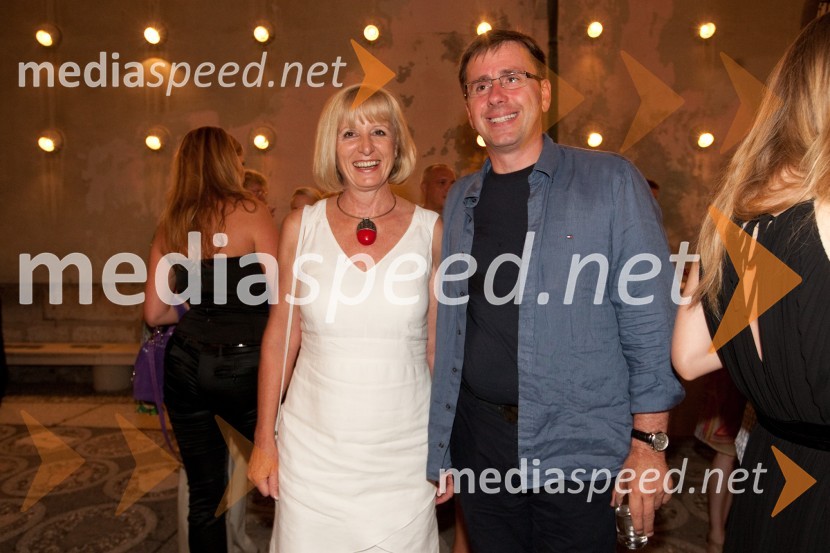 Jadranka Dakić, podžupanja Mestne občine Ljubljana in Jani Möderndorfer, ljubljanski podžupanFestival Ljubljana 2011: Hair, muzikal