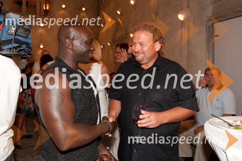 Mykal Rand, režiser muzikala Hair in Darko Brlek, direktor Festivala LjubljanaFestival Ljubljana 2011: Hair, muzikal