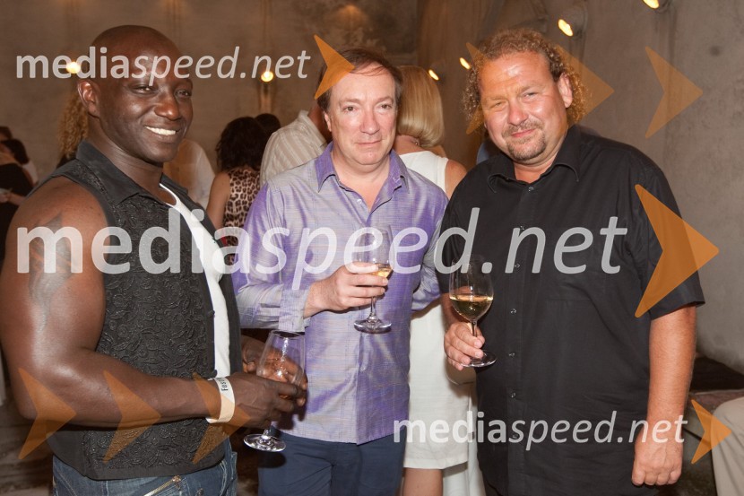 Mykal Rand, režiser muzikala Hair, ... in Darko Brlek, direktor Festivala LjubljanaFestival Ljubljana 2011: Hair, muzikal