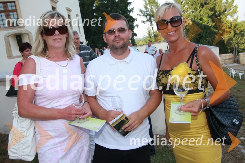 Tatjana Mileta, direktorica GIZ - Stari Maribor, Alan Kavčič, predstavnik za odnose z javnostmi SNG Maribor in Darja Lampret, Pogrebno podjetje MariborSalon Traminec 2011