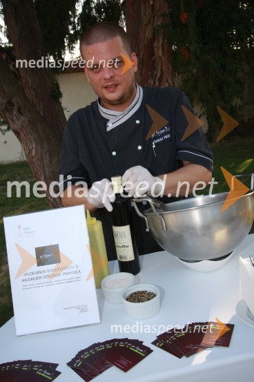 Marko Herič, glavni kuhar Pri FlorjanuSalon Traminec 2011