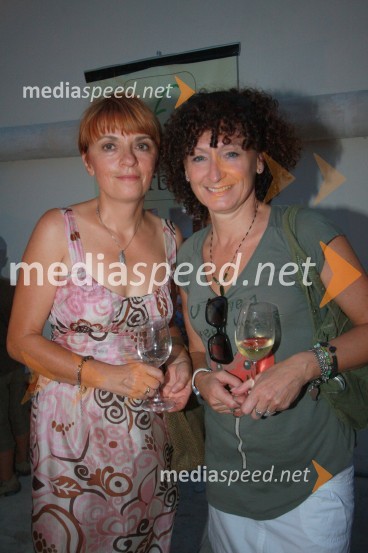 Violeta Mencinger in Simona ŠifrerSalon Traminec 2011