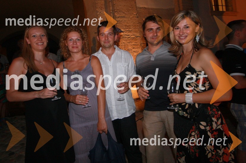 Vesna Reich, Mihaela Vidmar, Dušan Vidmar, AC Radanovič, Branko Rožman, odvetnik in soprogaSalon Traminec 2011