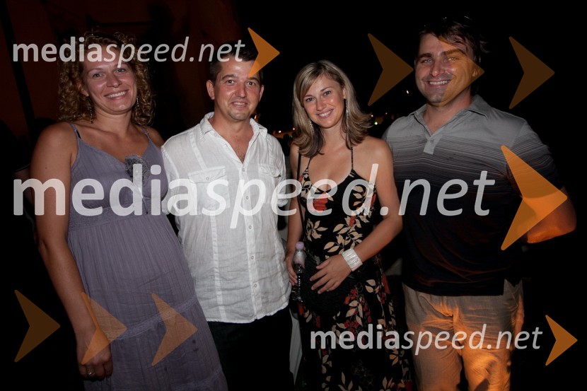 Mihaela Vidmar, Dušan Vidmar, AC Radanovič, Bojana Kunej in Branko Rožman, odvetnikSalon Traminec 2011