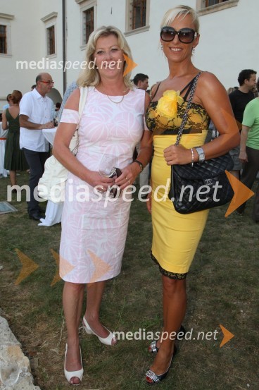 Tatjana Mileta, direktorica GIZ - Stari Maribor in Darja Lampret, Pogrebno podjetje MariborSalon Traminec 2011