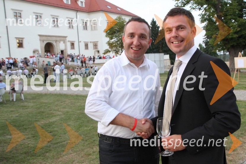 Borut Cvetko, Mediaspeed in Sandi Brumen, vodja prodaje v podjetju Radgonske goriceSalon Traminec 2011