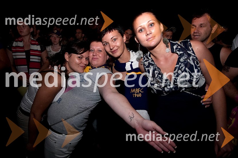 Vrnitev nogometašev NK Maribor po zmagi za Evropo nad Glasgow Rangers