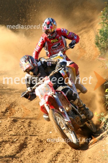 Jaka Može (AMD Trebnje) in Sašo Kragelj (AMD Feroda)MOTOKROS, 6. dirka za DP, Orehova vas