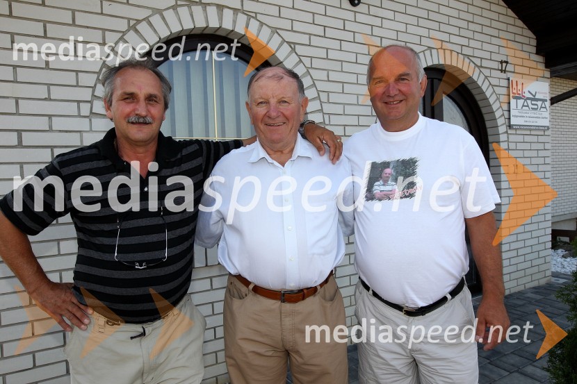 Krešo Omerzel, Vlado Kocuvan, ...Albert Kocmut, otvoritev spominske speedway sobe