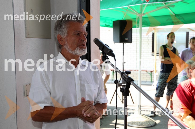 Oto ŠkofičAlbert Kocmut, otvoritev spominske speedway sobe