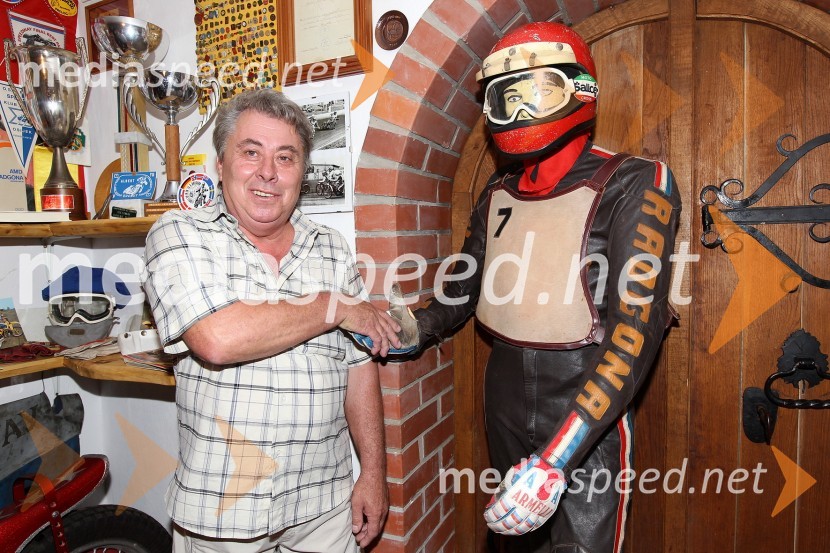 Albert KocmutAlbert Kocmut, otvoritev spominske speedway sobe