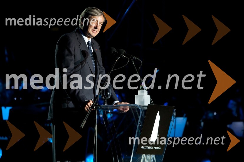 dr. Danilo Türk, predsednik Republike SlovenijeKristalna palača v BTC, otvoritev najvišje stavbe v Sloveniji