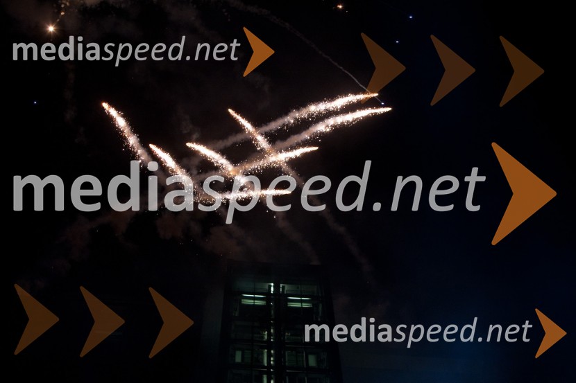 OgnjemetKristalna palača v BTC, otvoritev najvišje stavbe v Sloveniji