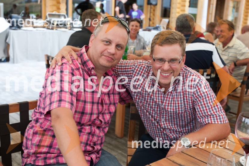 Arnold, Radovan, Loža d.o.o. in Marko Škerl, Vinter Halter d.o.o.Mercedes Trophy 2011, golf turnir