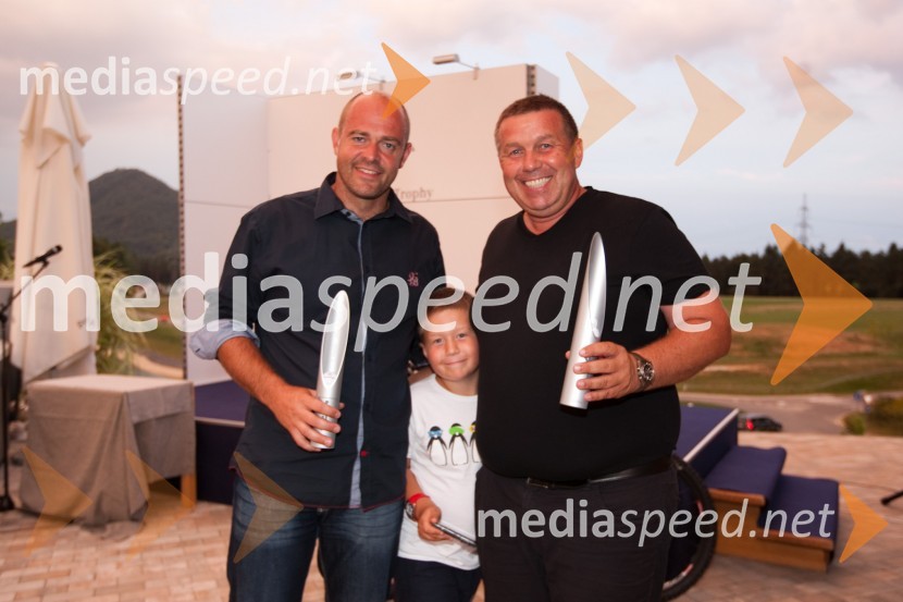 Aleš Zupanc, Matjaž Arzenšek in sin RokMercedes Trophy 2011, golf turnir